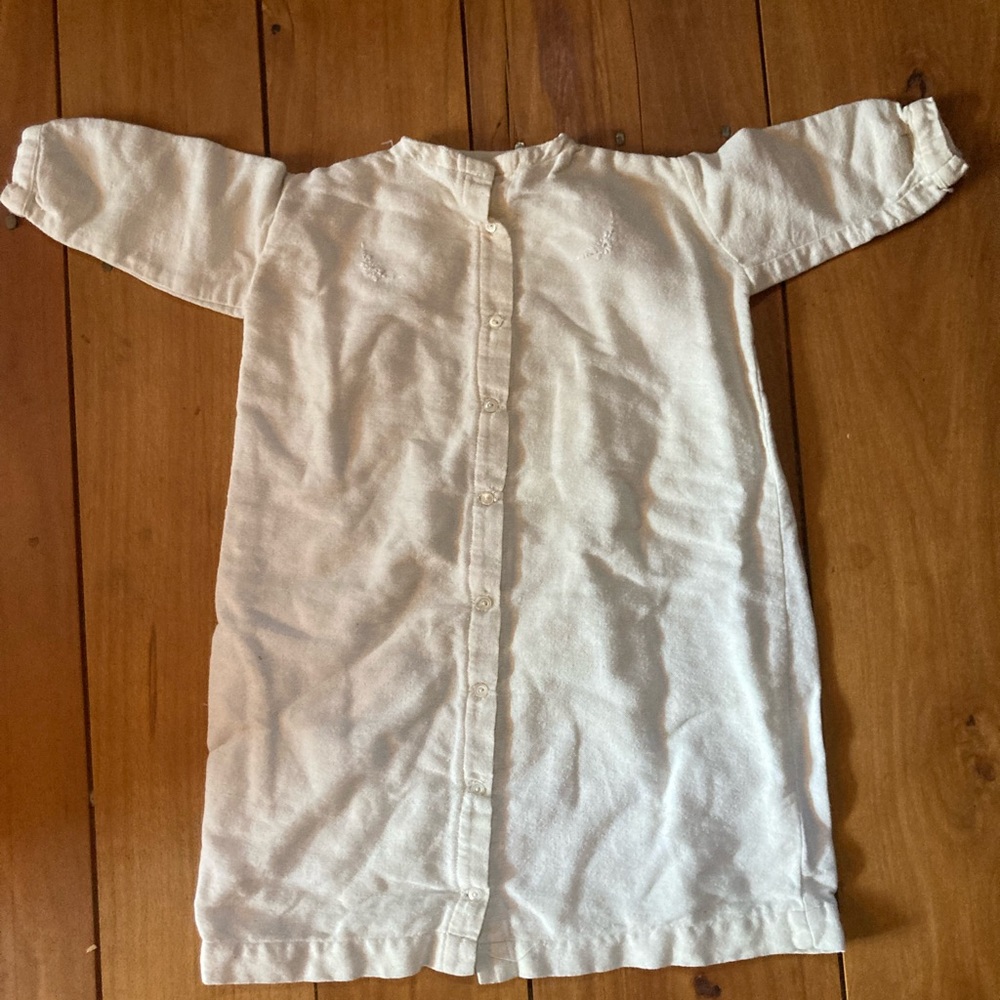 Vintage baby receiving dress
